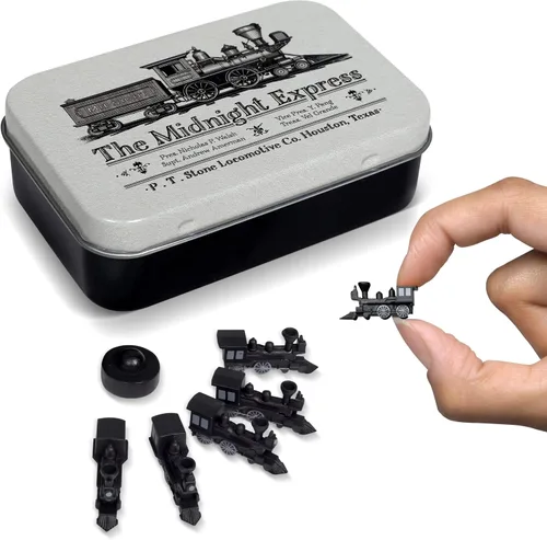 Midnight Express Deluxe - Juego de tren de mesa | Piezas de jugador para boleto para montar y otros juegos de mesa de tren para adultos, familiares