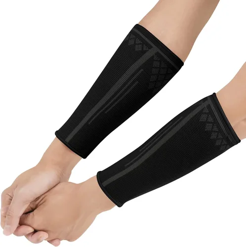 ROOCHKD Mangas de brazo de voleibol para pasar el antebrazo, protector de brazo de compresión para niños y adultos