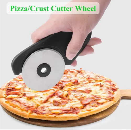 Miniatura 8 de 2 Pack Kitchen Gadgets Set 12 Pieces, Space Saving Cooking Tools Kitchen Accessories-Garlic Grinder, Cheese Grater, Vegetable Peeler, Pizza Cutter