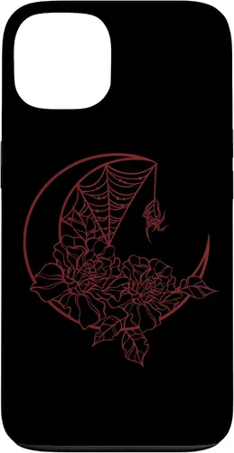 Miniatura 7 de Goth Y2K Alt Fairy Grunge Emo Flower Rose Web Spider Moon Case for iPhone 17