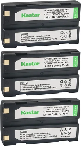 Miniatura 5 de Kastar Paquete de 1 batería de repuesto D-Li1 para TechCell PR122DG, escáner de código de barras Telxon, colector de datos TSCI, Amstron GPS-TR1