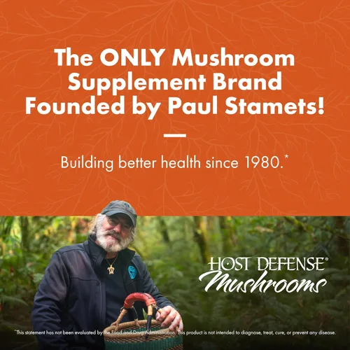 Miniatura 3 de Host Defense Breathe* Powder - Suplemento de hongos de apoyo inmunológico y respiratorio - Suplemento de apoyo a la salud pulmonar a base de hierbas
