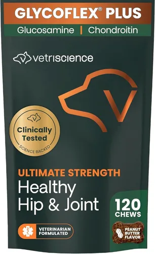 Miniatura 19 de VetriScience Ultimate Strength - Masticables saludables para cadera y articulaciones, glucosamina GlycoFlex, condroitina y mejillón de labios