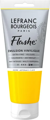 Miniatura 64 de Lefranc Bourgeois Flashe - Pintura de vinilo, tubo de 2.7 onzas, color blanco