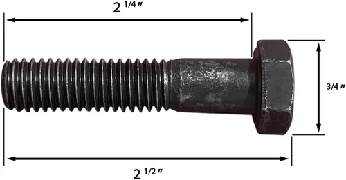 Miniatura 3 de A.A Paquete de 20 – Abrazadera de llanta de rueda y perno para remolque de construcción Lowboy (20)