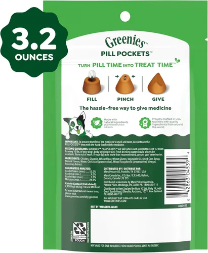 Miniatura 10 de Greenies píldora bolsillos Alimento para Perros