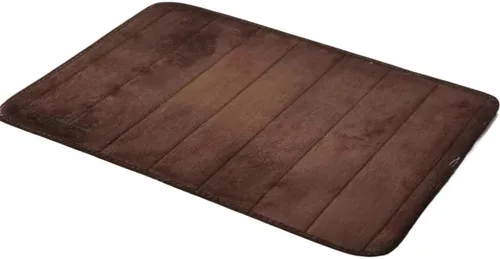Miniatura 9 de Alfombra antideslizante de Baño De Terciopelo Coral, Alfombra Antideslizante Resistente De Espuma Viscoelástica, Para Puerta De Entrada De Cocina