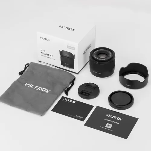Miniatura 9 de VILTROX 35mm F1.7 lente de gran apertura APS-C STM de enfoque automático prime para cámara Sony E-Mount FX3 A7C A7RII A7SII A7II A7RIII A7IV A7RIV