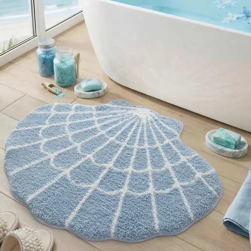 Miniatura 15 de DEXI Leaf - Alfombras de baño Monstera, 23.5 x 31.5 pulgadas, suaves, esponjosas y lindas con parte trasera antideslizante, alfombra de baño lavable
