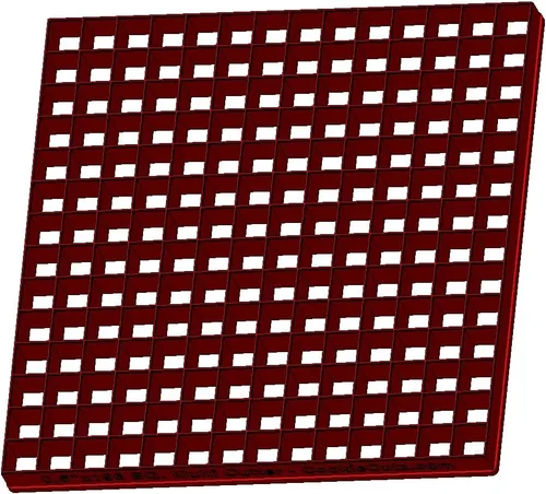 Miniatura 3 de Multicortador de forma cuadrada de 0.5" x 196