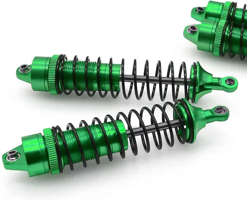 Miniatura 6 de RCAWD 4 amortiguadores de aleación, delanteros y traseros, compatibles con ARRMA 3S BLX, amortiguador y amortiguador para Arrma New, Old, Big Rock