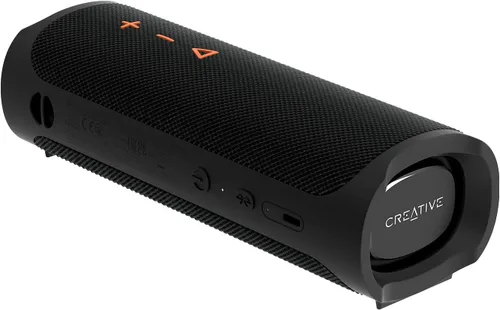 Miniatura 8 de Creative MUVO Go - Altavoz portátil impermeable Bluetooth 5.3 con hasta 18 horas de duración de la batería, IPX7 resistente al agua y potente Azul