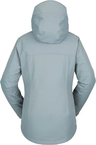 Miniatura 2 de Volcom Chaqueta con capucha Bolt para mujer, con aislamiento para snowboard y esquí, Negro