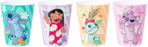 Miniatura 29 de Silver Buffalo Care Bears on Clouds con Funshine, Tenderheart, Cheer and Grumpy Bear - Juego de 4 mini vasos de 1.5 onzas Osos de cuidado