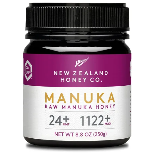 Miniatura 11 de New Zealand Honey Co. Miel de manuka cruda UMF 24+ / MGO 1122+ Certificado UMF 17.6oz Miel cruda pura