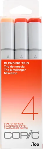 Miniatura 4 de Copic Marker Sketch - Marcadores de trío de mezcla, SBT 5, paquete de 3 (SBT-5)