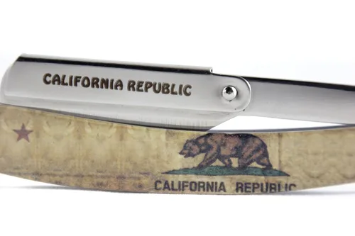 Miniatura 2 de MD Bandera de California Swing Lock Razor