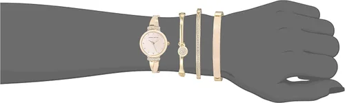 Miniatura 5 de Anne Klein Women's Premium Crystal Accented Bangle Watch Set