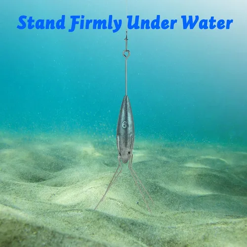 Miniatura 4 de Dr.Fish Sputnik Sinker Spider Sinker 2oz-10oz Surf Pesca Peso Pirámide Agua Salada Playa Casting Pesca Mar