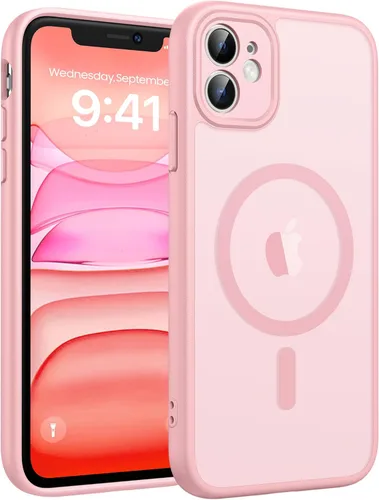 Miniatura 186 de FNTCASE - Funda para iPhone 16 Pro: magnética, mate, translúcida, de grado militar, protectora contra caídas, resistente, fina, duradera y a prueba