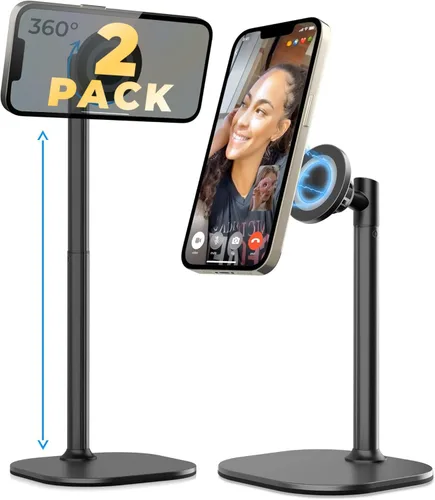 Miniatura 9 de COOPER MagStand, Soporte Magnético Ajustable para iPhone para Escritorio y Soporte para Teléfono para Grabación de Video, Compatible con MagSafe
