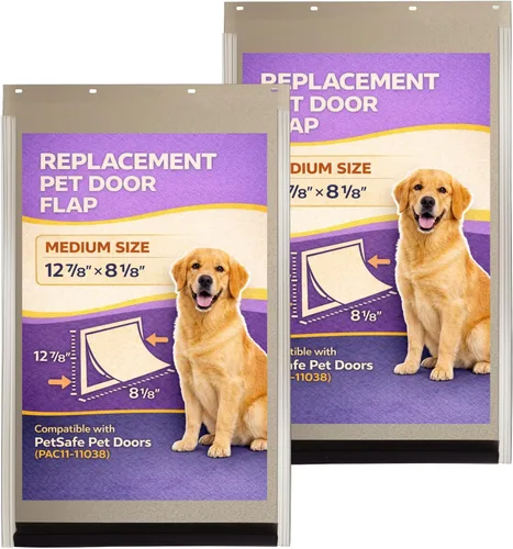Miniatura 10 de Solapas de repuesto para puerta de mascotas PAC11-11039 para perros y gatos, puertas de repuesto para perros compatibles con puertas para mascotas