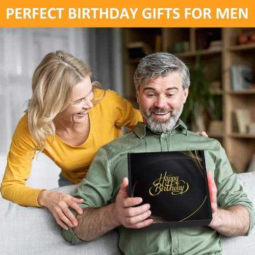 Miniatura 7 de Regalos de cumpleaños de 50 años para hombres, decoraciones de cumpleaños de 50 años para hombres, suministros de decoración de fiesta que incluyen