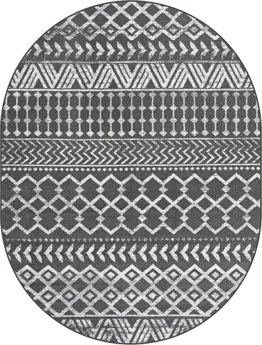 Miniatura 17 de CAMILSON Alfombras modernas de lujo para sala de estar, alfombra abstracta vintage de 4 x 6, suave, pelo medio, resistente a las manchas, fácil