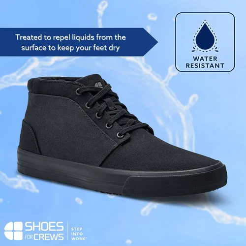 Miniatura 4 de Shoes for Crews Cabbie II, zapatos de trabajo unisex antideslizantes para hombre, mujer, para servicio de alimentos