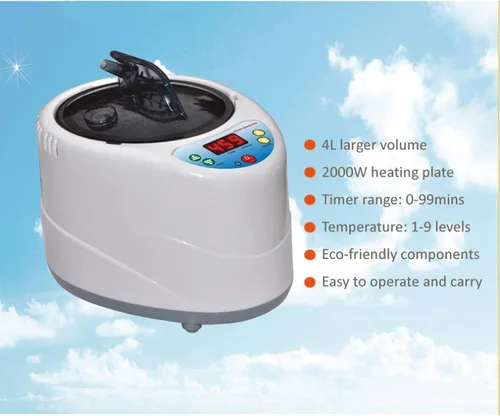 Miniatura 5 de CGOLDENWALL Sauna de vapor portátil para el hogar, spa personal, 4L 2000 W, la máquina de vapor puede seguir generando vapor durante 99 minutos