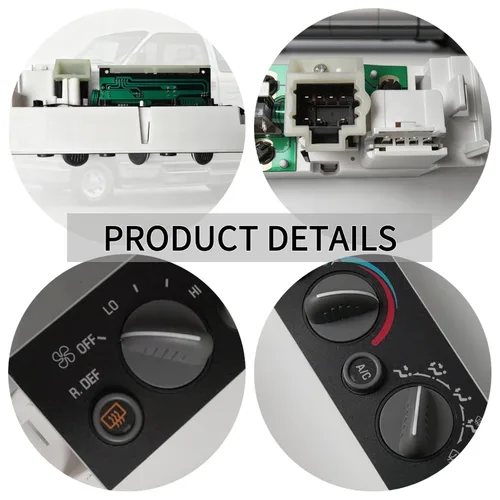 Miniatura 4 de 599-006 Módulo de control de clima para calentador A/C con desempañador de ventana trasera compatible con Chevrolet C1500 C2500 Tahoe GMC Yukon