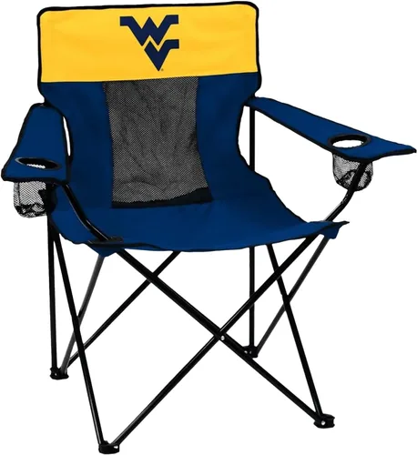 Miniatura 40 de Logo Brands NCAA Georgia Bulldogs Elite Silla Portátil - Silla Premium para Exteriores con Portavasos, Marco de Acero con Recubrimiento en Polvo