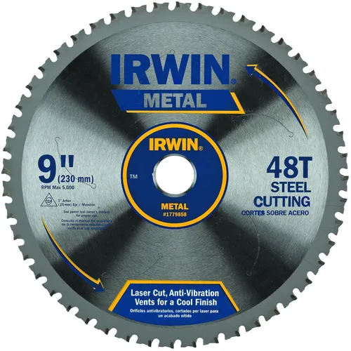 Miniatura 7 de IRWIN Tools Marathon WeldTec Hoja de sierra circular, 5-3/8 pulgadas, 18 dientes (4935203)