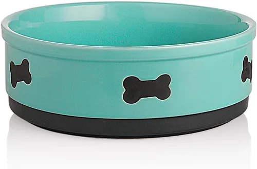 Miniatura 54 de Sweejar Cuencos de Cerámica para Perros, Plato de Comida para Perros Pequeños y Gatos, Cuenco de Porcelana Resistente para Mascotas para Comida
