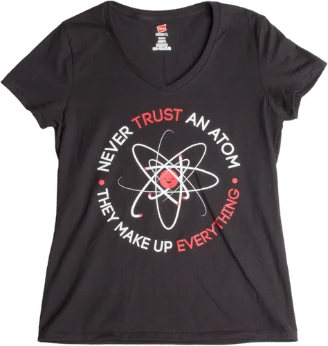 Miniatura 5 de Camisetas divertidas para mujer, con frase sarcástica y con cuello en V