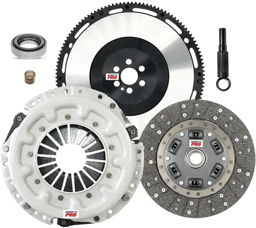 Miniatura 6 de ClutchMaxPRO Kit de embrague de alta resistencia OEM compatible con Nissan Skyline GTS GTS-T GTR R32 R33 RB20DET RB25DE RB25DET 5 velocidades