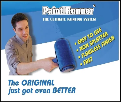 Miniatura 3 de PAINT RUNNER® una marca registrada, juego de 7 piezas - El producto original - Un sistema de pintura autónomo, pintura sin inmersión ni goteo y sin
