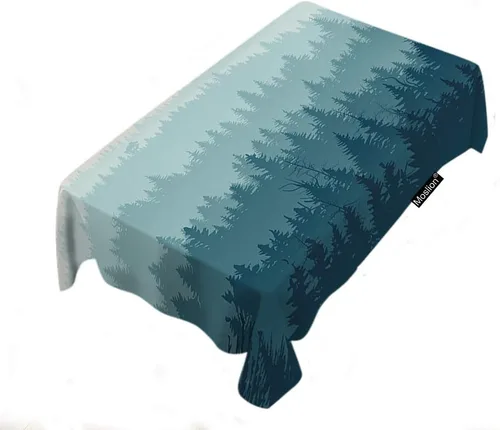Miniatura 6 de Moslion Mantel rectangular de 52 x 70 pulgadas para cocina, comedor
