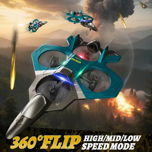 Miniatura 2 de 4DRC Avión RC de espuma para adultos y niños, juguetes de avión de control remoto para niños, adultos, principiantes, aviones a control remoto