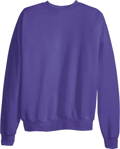 Miniatura 4 de Hanes EcoSmart - Sudadera de vellón, sin botones, para hombre, mezcla de algodón, sudadera con cuello redondo, paquete de1o2