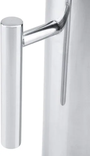 Miniatura 6 de Jarra de agua de acero inoxidable con protector de hielo, jarra de bebida fría, herramienta de servicio de hotel para el hogar (2L)