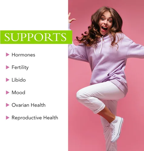 Miniatura 8 de Ovi Harmony Suplemento para mujeres – Suplementos de equilibrio hormonal y fertilidad – Puede promover la ovulación, la salud endocrina, el alivio