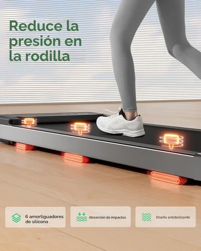 Miniatura 4 de Treadflow - Alfombrilla de caminata, caminadora con inclinación para el hogar y la oficina, caminadora portátil debajo del escritorio de 2.5 HP