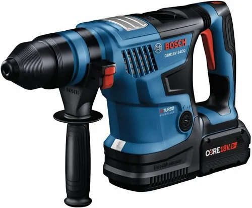 Miniatura 6 de BOSCH GBH18V-34CQB24 PROFACTOR™ 18V Conectado-Ready SDS-plus® Bulldog™ 1-1/4" Martillo giratorio con (2) baterías de alta potencia CORE18V® de 8 Ah