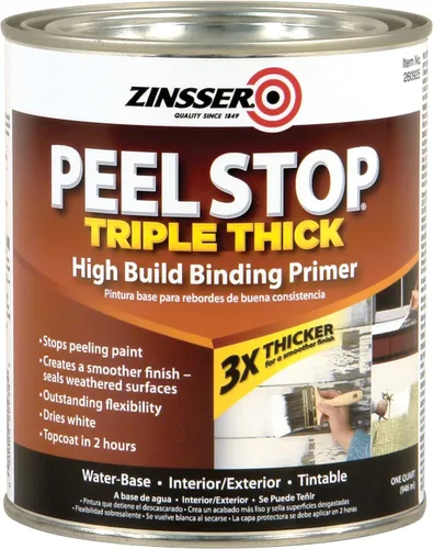 Zinsser Peel Stop Imprimador Aglutinante de Triple Grosor y Alta Densidad