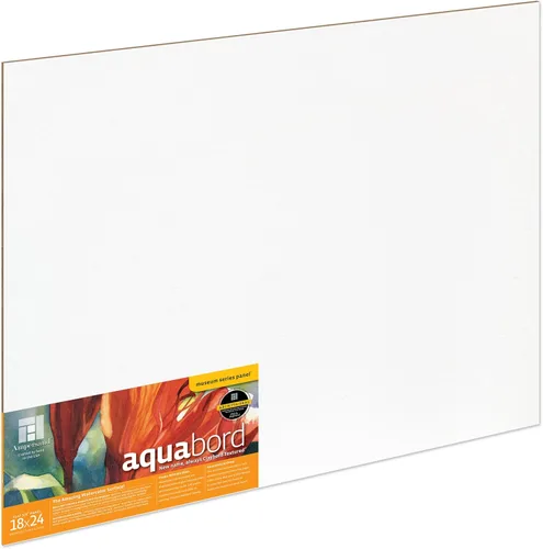 Miniatura 42 de Ampersand Art Supply Aquabord - Panel de pintura de acuarela, superficie altamente absorbente para acuarela, gouache y caseína de 8 x 8 pulgadas