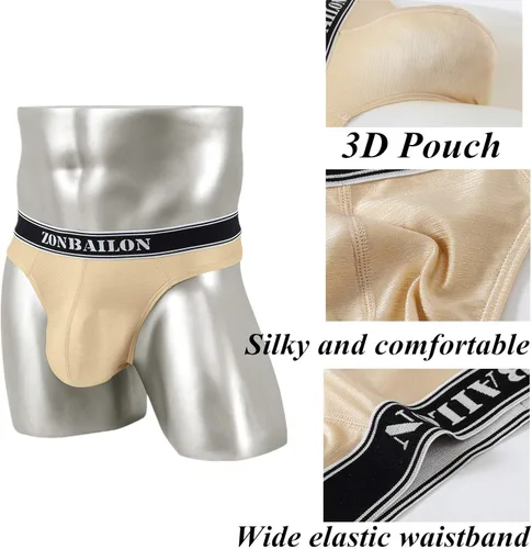 Miniatura 3 de Tangas para hombre sexy con tanga y espalda en T