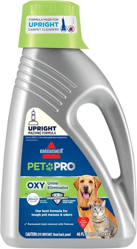 Miniatura 9 de Bissell PRO OXY - Solución de limpieza profunda para alfombras, para uso en limpiadores verticales de alfombras, 48 onzas, elimina la suciedad