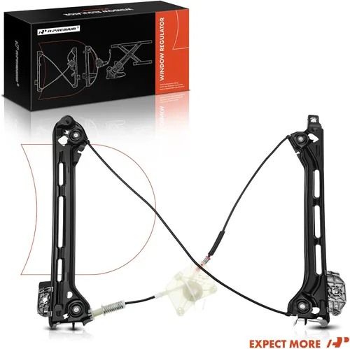 Miniatura 8 de A-Premium Elevalunas eléctrico sin motor para el lado del pasajero delantero compatible con Volkswagen Beetle 2013-2015, solo compatible