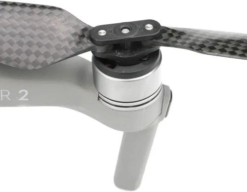 Miniatura 4 de Compatible con Mavic Air 2 Hélices de fibra de carbono, cuchillas de bajo ruido, accesorios de repuesto de hélices silenciosas 7238, accesorios